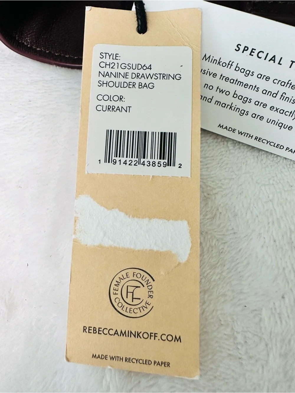 Rebecca Minkoff nwt minor